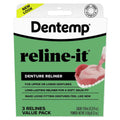 Denture Reline Kit - Advanced Formula for Upper & Lower Dentures - 3 Replacements