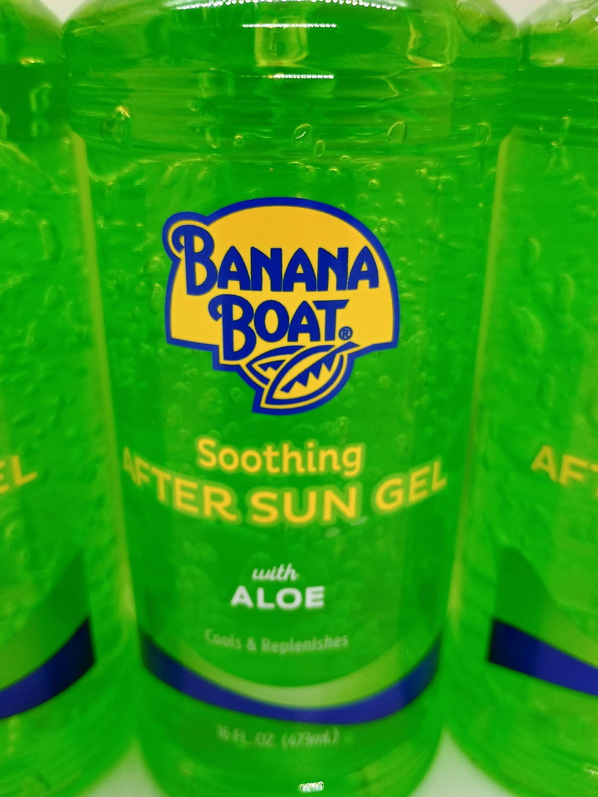 After Sun Aloe Gel 16oz Pack of 6 - Soothing Replenishing Skin Care