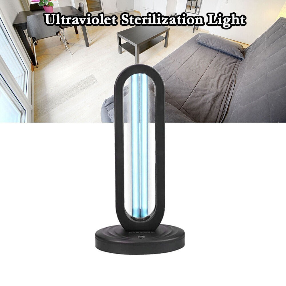 2-Pack Ultraviolet Disinfection Lamp for Household Sterilization, 38W UV Germicidal Light