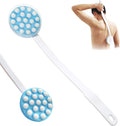 Long Handle Back Lotion Applicator with Rotating Massaging Balls for Easy Self-Application