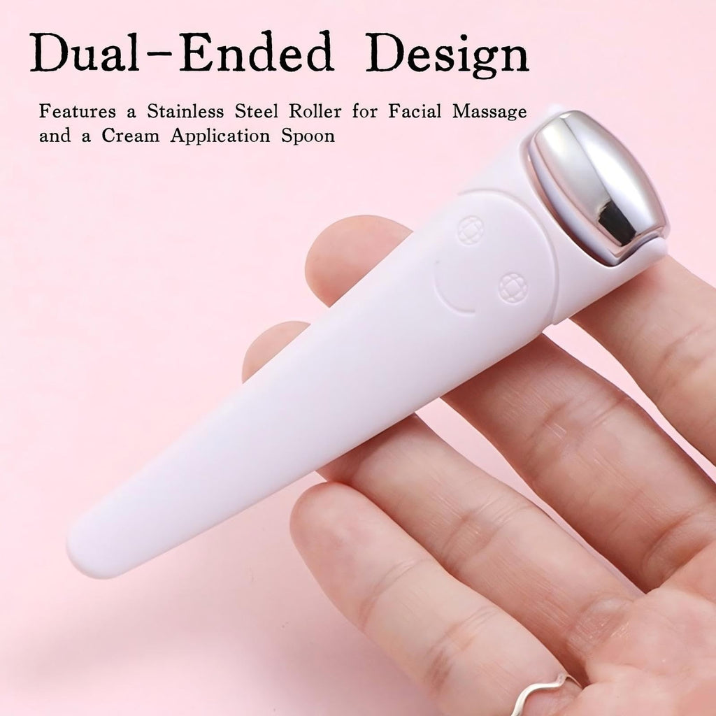Mini Ice Roller for Face and Eyes - Cooling Massager and Skin Care Tool