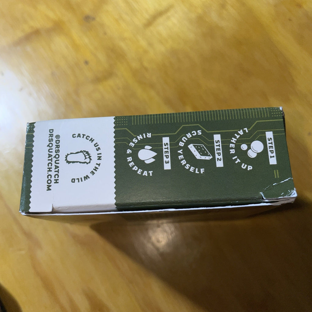 Limited Edition Spartan Scrub 5oz Soap Bar with Code - Dr. Squatch x Halo