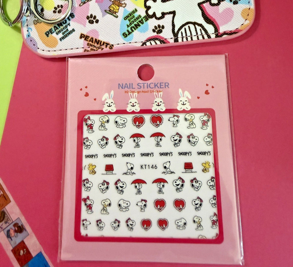 2 Sheets Nail Art Stickers Transfer Decals for DIY Manicure