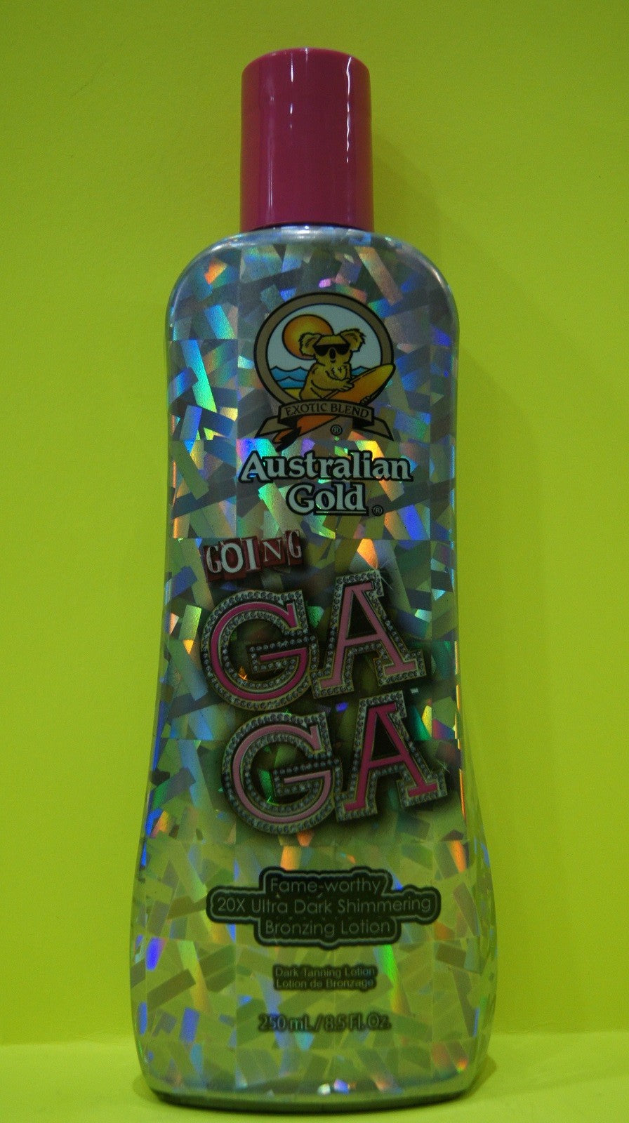 Australian Gold Going Gaga 20X Ultra Dark Bronzing Tanning Lotion 8.5 oz