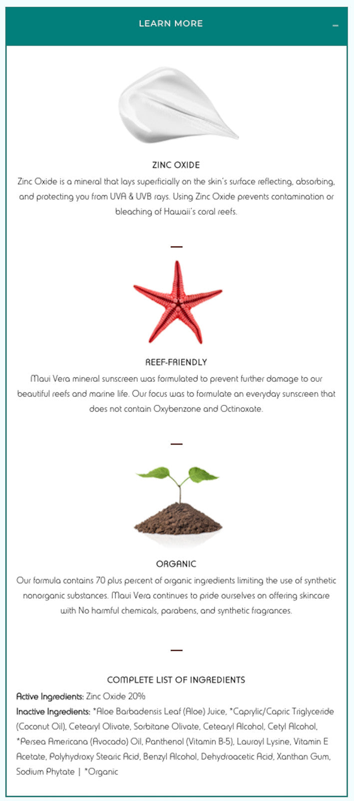 Reef-Friendly Mineral Sunscreen SPF 30 - Travel & Lavender Peppermint Options
