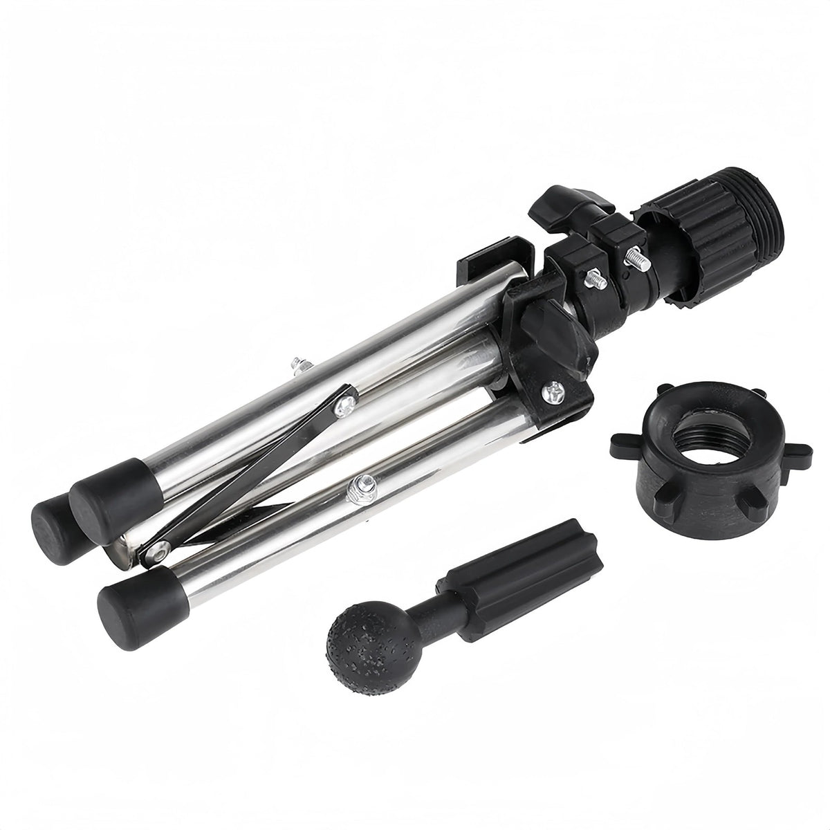 Adjustable 25 Inch Wigs Mannequin Head Stand with Tripod Base for Hair & Hat Display