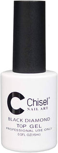 Chisel Soak Off Gel Top Coat - Black Diamond Special 0.5 Oz Nail Gel