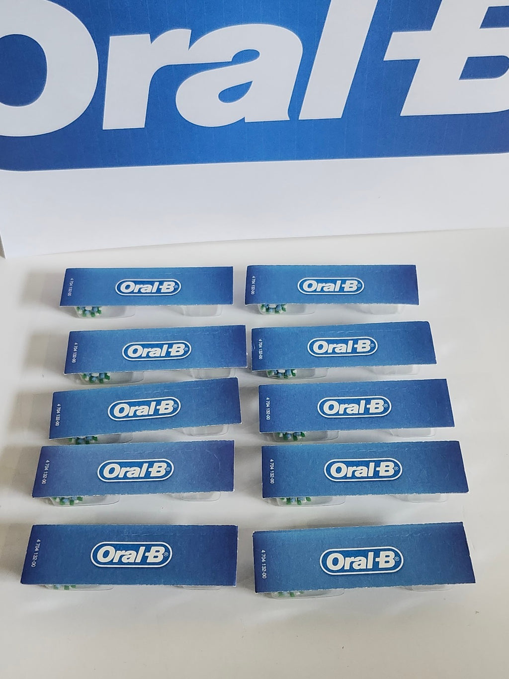 Electric Toothbrush Replacement Heads - 10 Pack for Oral B Cross Action