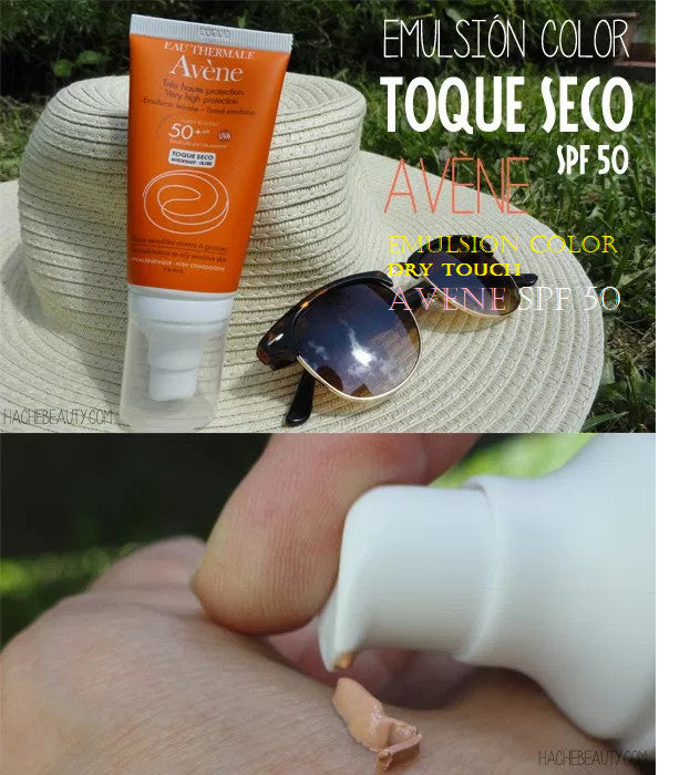 High SPF 50 Sun Protection Emulsion for Sensitive Skin - Water-Resistant, 50ml