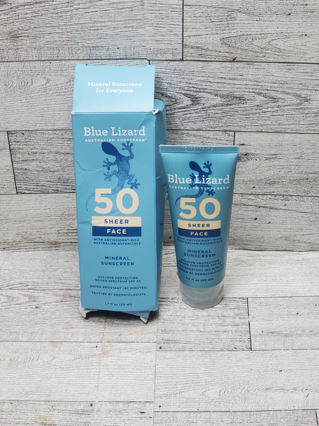 Mineral Sunscreen Face Lotion SPF 50 - Lightweight, Hydrating, 1.7 oz