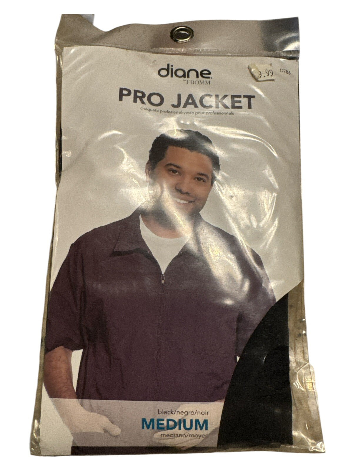 Diane Pro Jacket Zipper Black 1 Fl Oz - Medium