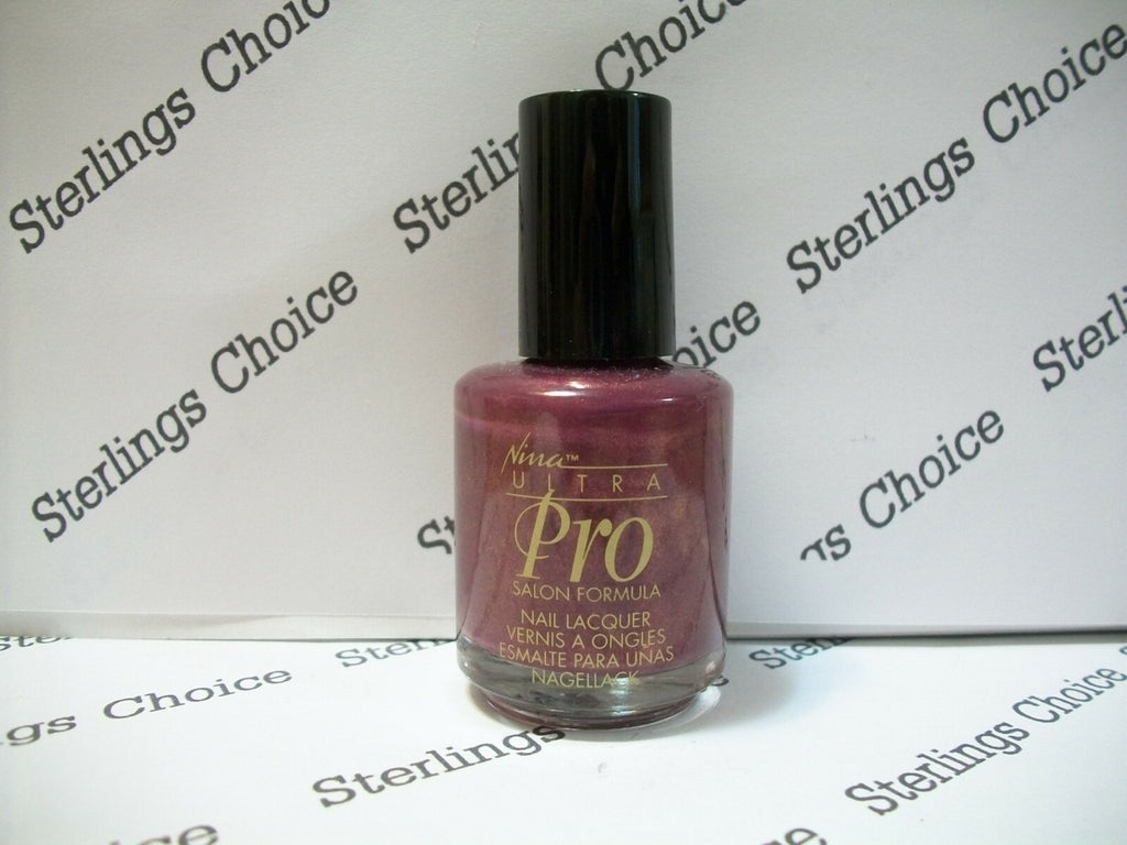 Nina Ultra Pro Salon Formula Nail Lacquer Polish Last Call - Long-Wearing, Toluene-Free