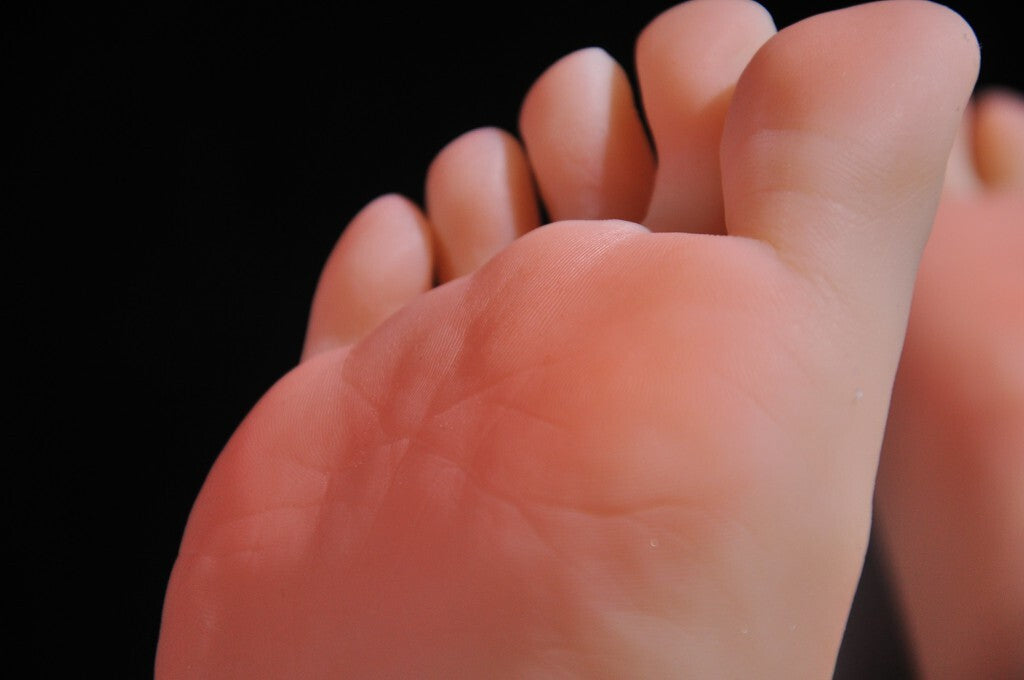 High Simulation Fake Foot Model with Built-in Bone - Silicone Foot Replica