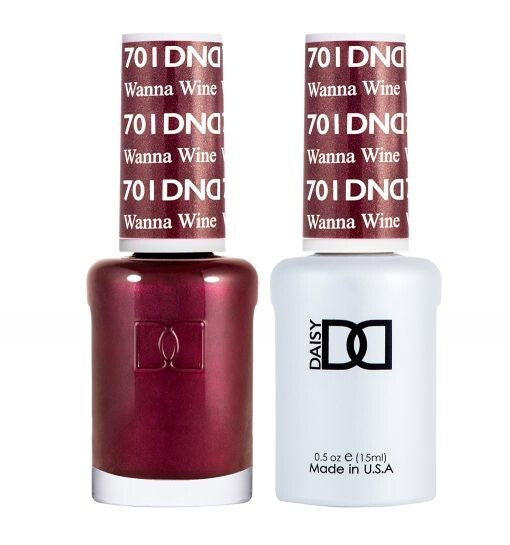 UV Gel Nail Polish #701 Wanna Wine - Long-Lasting Soak Off Gel