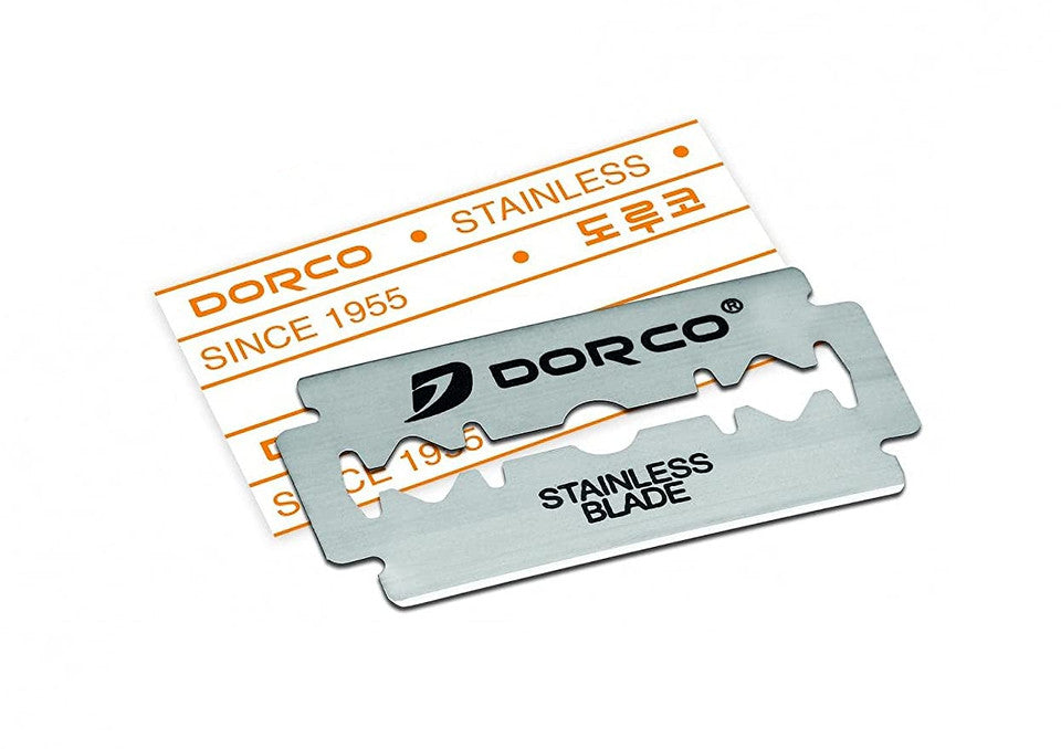 Double Edge Stainless Razor Blades 300-Pack for Safety & Straight Razors