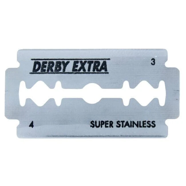 Double Edge Razor Blades - Stainless Steel 100 Pack for Safety Shavers