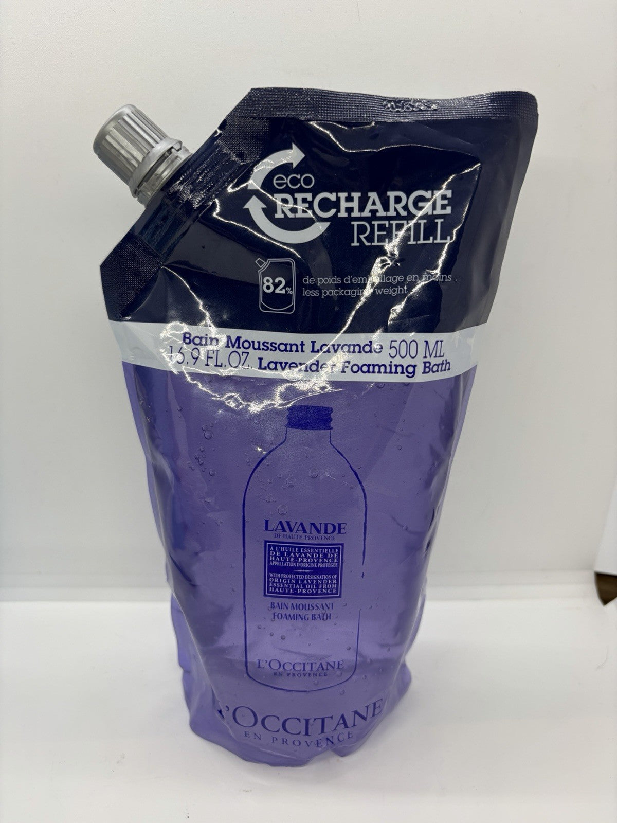 Lavender Foaming Bubble Bath Refill Pack 16.9 oz - Body Wash