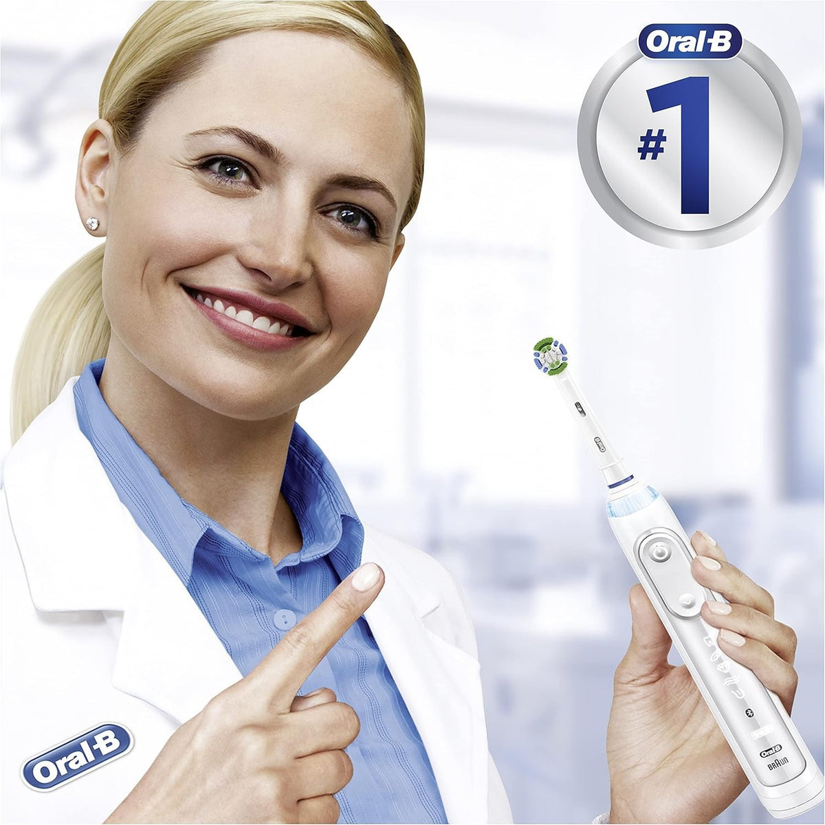 Oral-B Precision Clean Replacement Toothbrush Heads 4 Pack