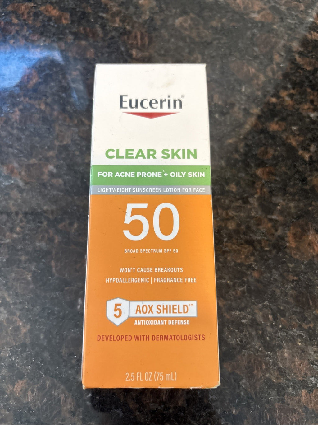 Eucerin Clear Skin Sunscreen SPF 50 for Acne-Prone Oily Skin