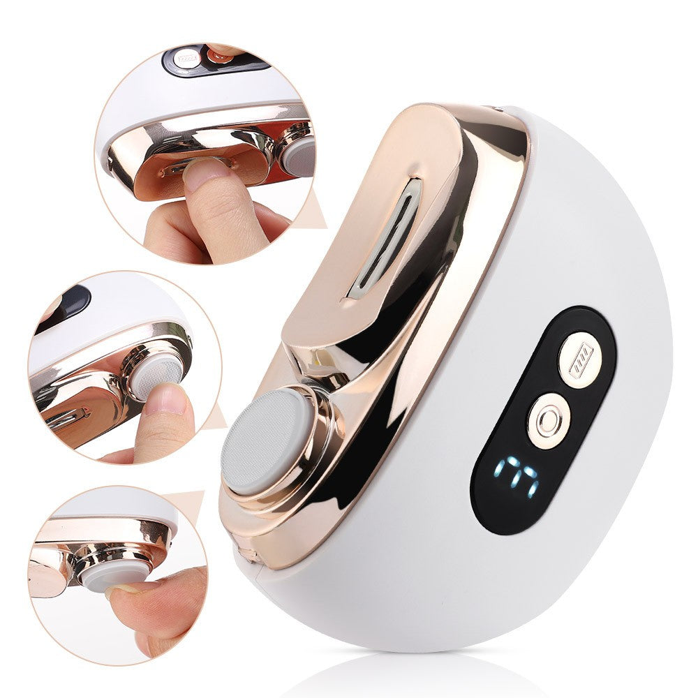 Electric Nail Clipper & Trimmer with LED Light - 3 Speed Settings