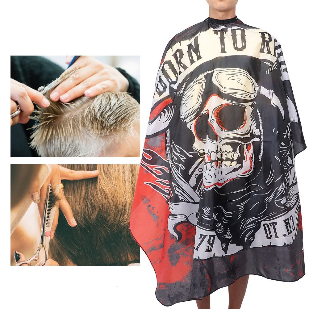 Professional Hair Cutting Cape with Adjustable Clips for Salons & Barbershops