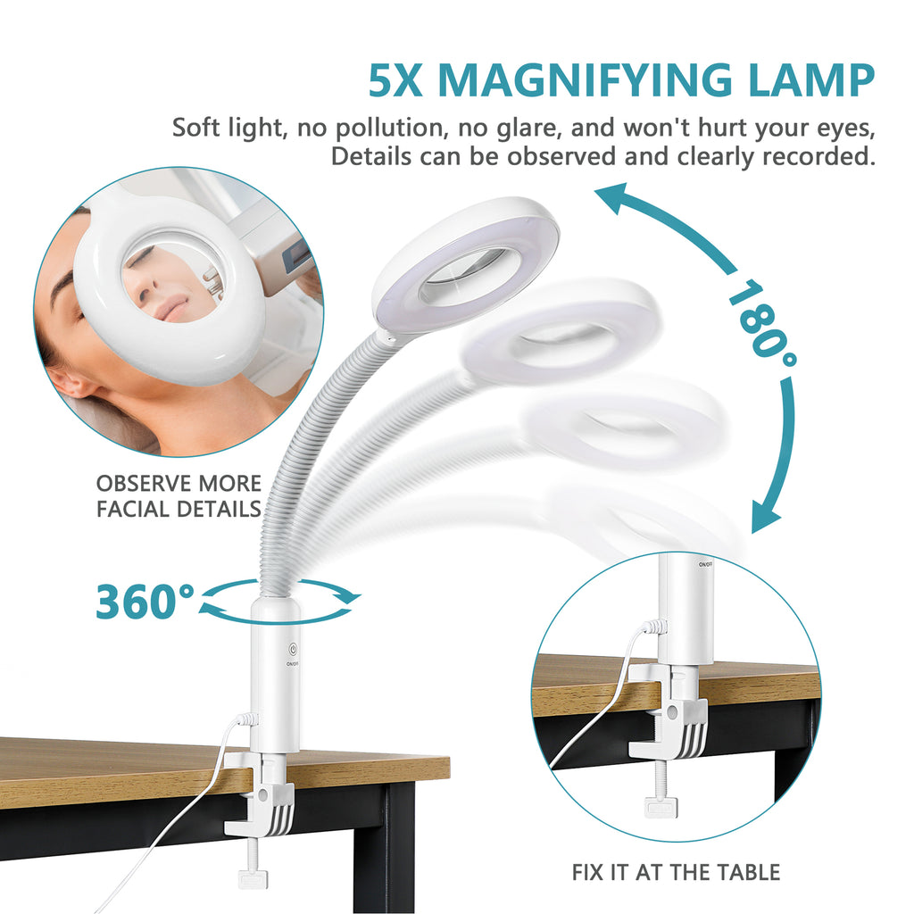 Professional Facial Steamer with Ozone for Skin Care & Salon Use