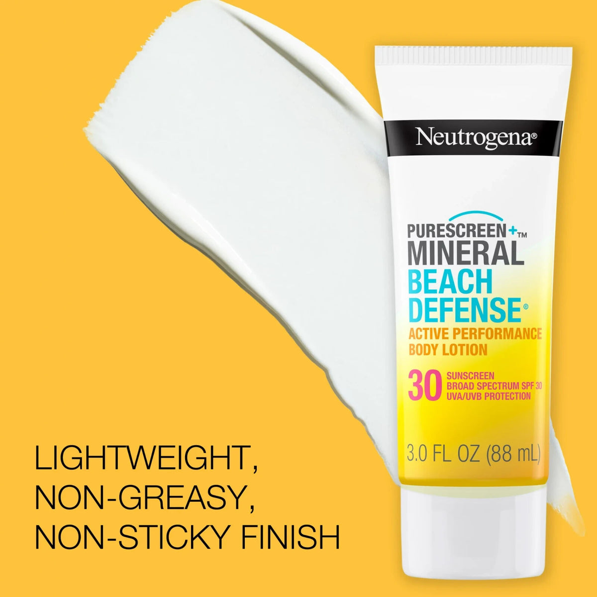 Mineral Sunscreen Lotion SPF 30 Water-Resistant Beach Protection