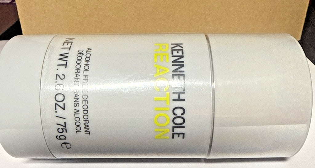 Kenneth Cole REACTION Deodorant Stick Alcohol-Free 2.6 oz / 75g Sealed