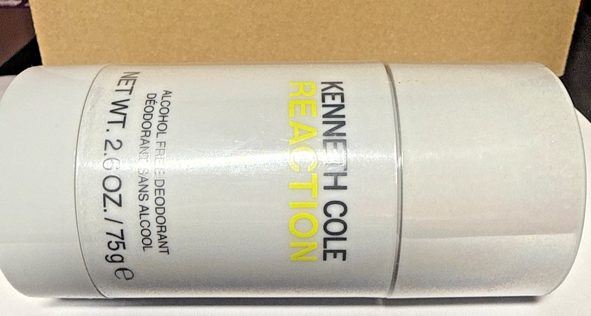 Kenneth Cole REACTION Deodorant Stick Alcohol-Free 2.6 oz / 75g Sealed