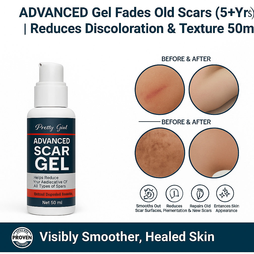 Old Scar Gel for Discoloration & Texture Reduction - 50ml