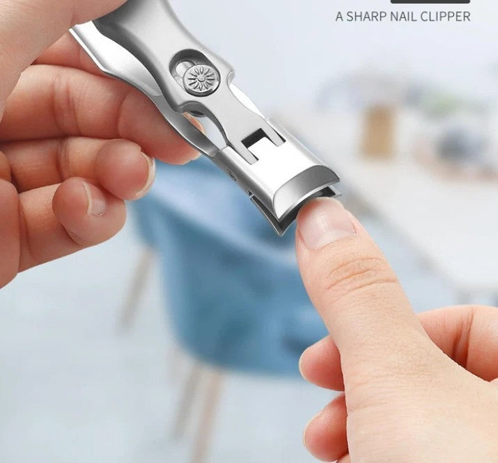 Stainless Steel Nail Clipper Set for Men Women - Ultra Sharp & Durable