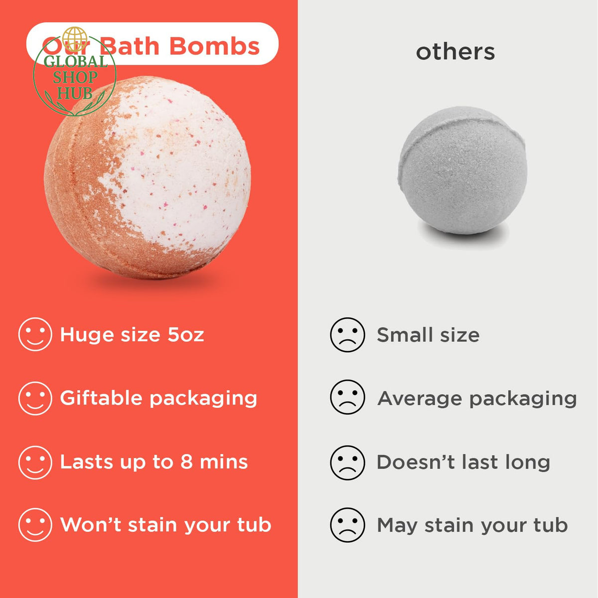 Superhero Bath Bombs for Kids with Surprise Toys - 1 Pack