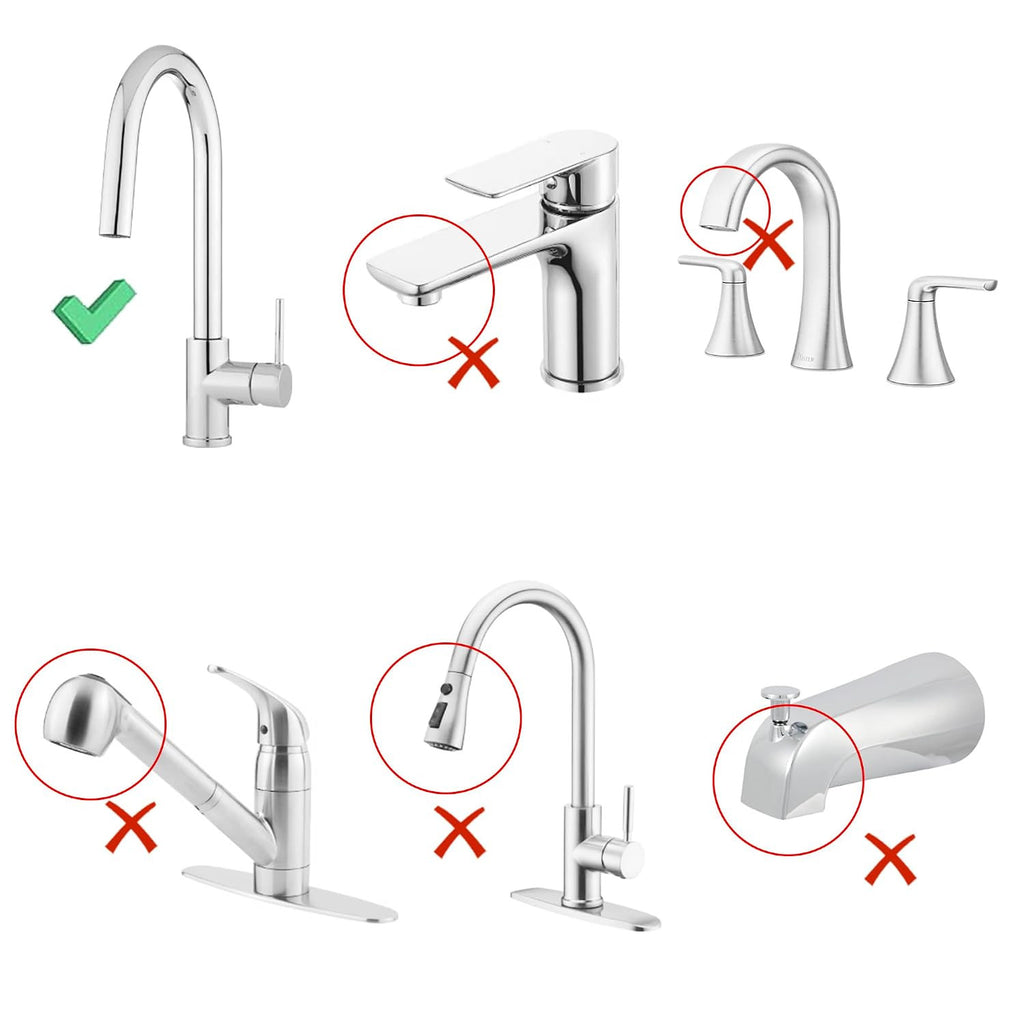 Portable Shampoo Sink Hose - 41.5 Inch Flexible Water Spray for Salon & Home