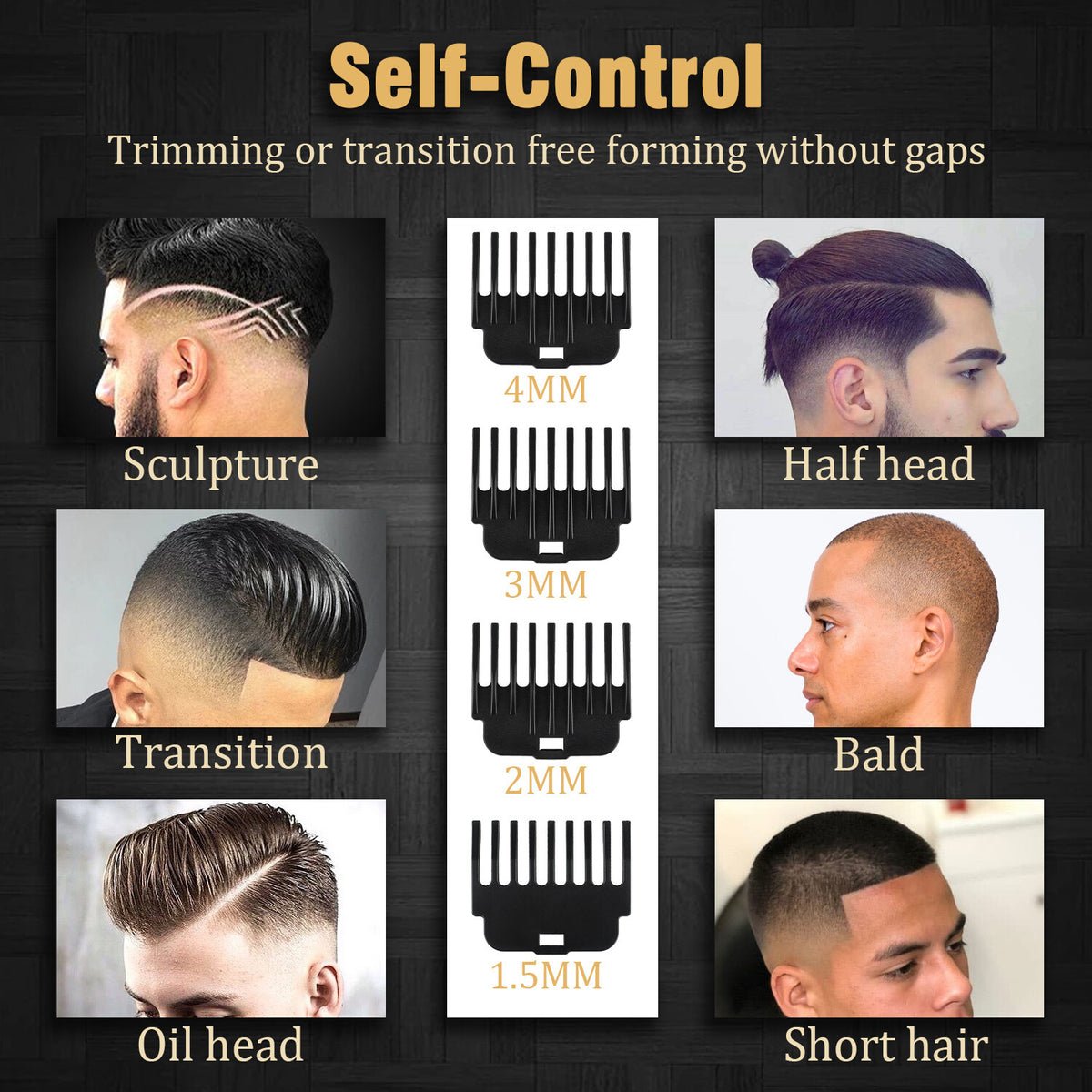 Portable Electric Razor for Men Trimmer Hair Remover Shaver - Cordless & Compact
