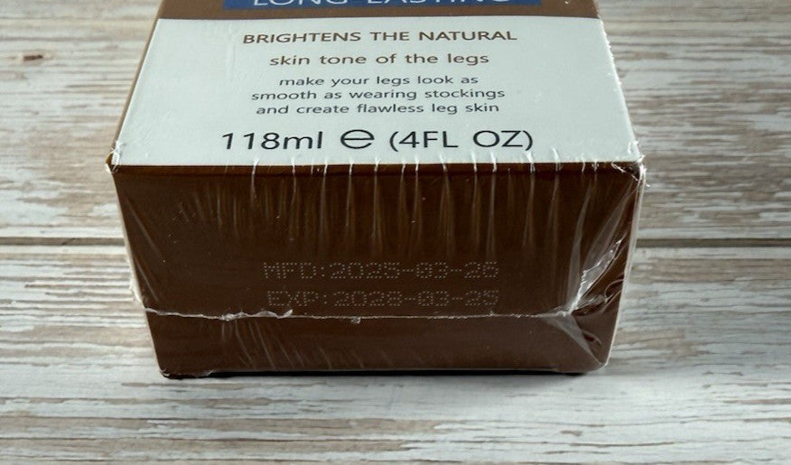 Waterproof Long-Lasting Leg Makeup - Bronze Effect, All-Day Cover
