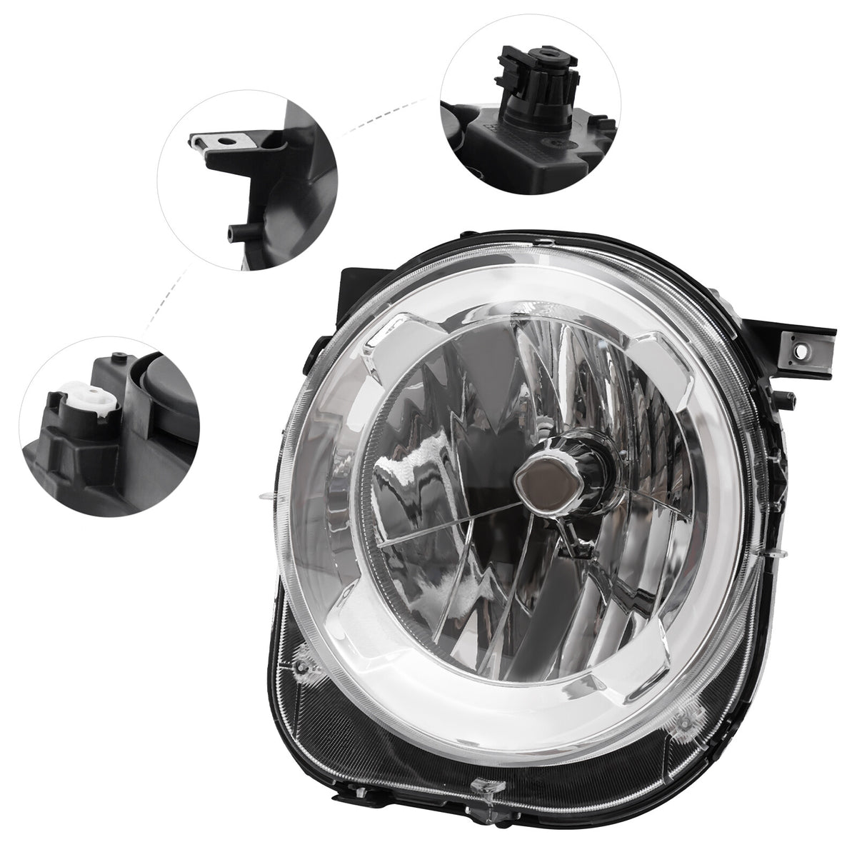 Right Side Halogen Headlight for Jeep Renegade 2019-2023