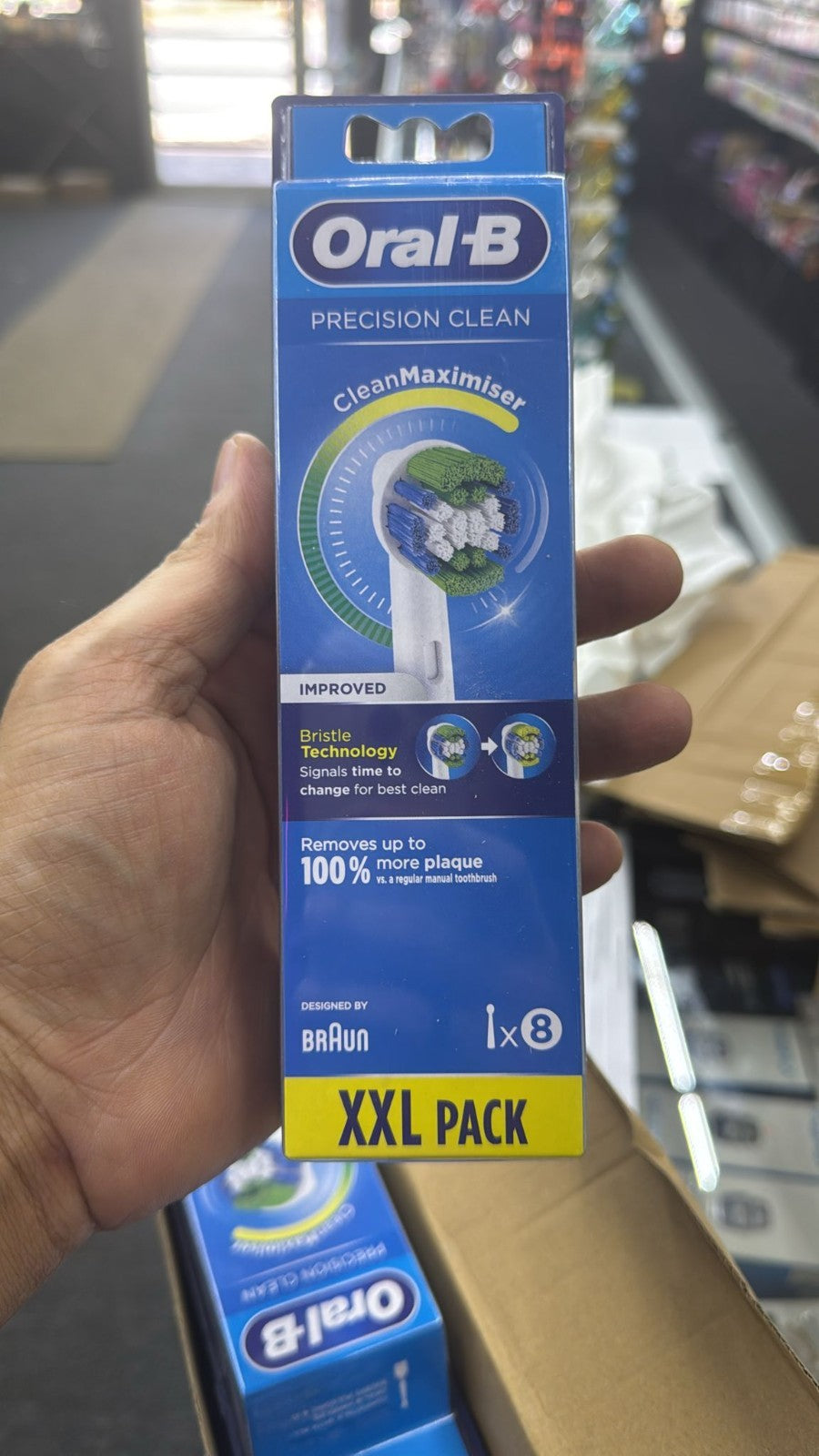 Oral-B Precision Clean Replacement Brush Heads XXL Pack - 8 Count