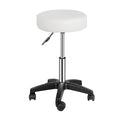 Hydraulic Rolling Salon Stool Chair Adjustable Height Swivel Seat
