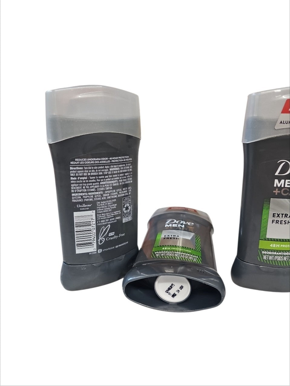 3 Pack Men’s Citrus Antiperspirant Deodorant Sticks - Extra Fresh 3oz