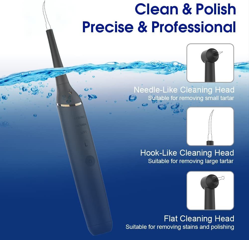 Electric Dental Tooth Cleaner Tartar Calculus Remover Kit