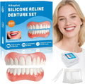 Moldable False Teeth & Veneers Set for Men and Women - Custom Fit Temporary Dentures