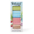 Australian Botanical Goat Milk Bar Soap 8-Pack with Shea Butter - Triple Milled & Moisturizing