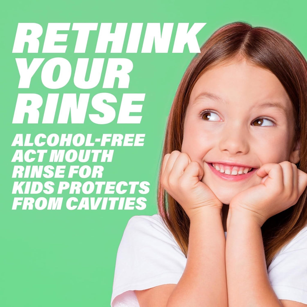 Kids Fluoride Mouthwash Wild Watermelon 16.9 fl oz Alcohol-Free Oral Care