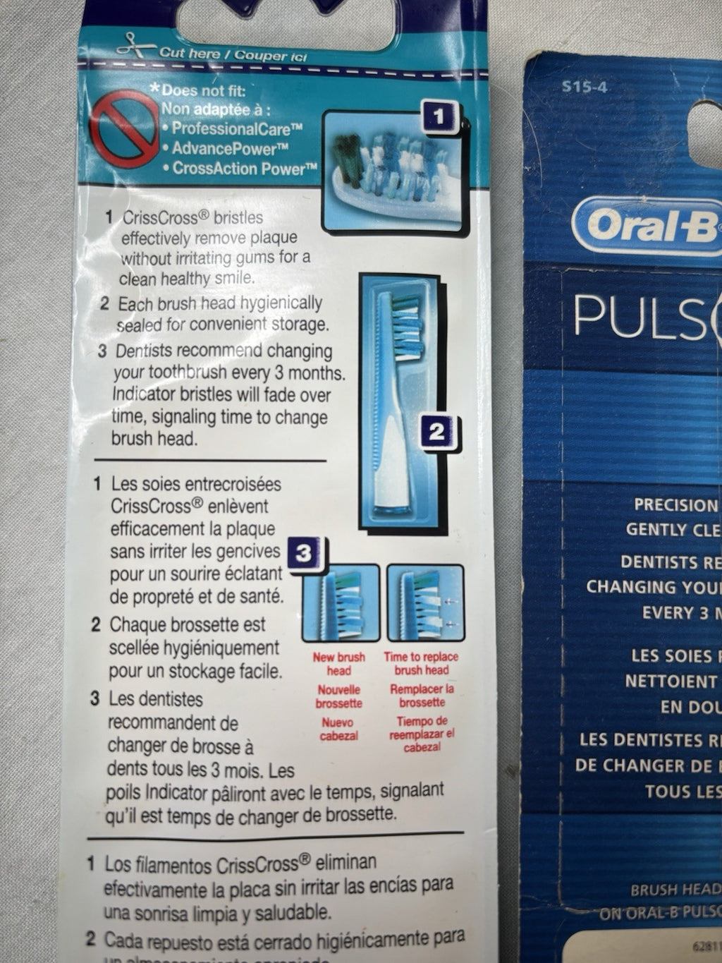7 Pack Oral B Sonic Complete Replacement Toothbrush Heads - Electric