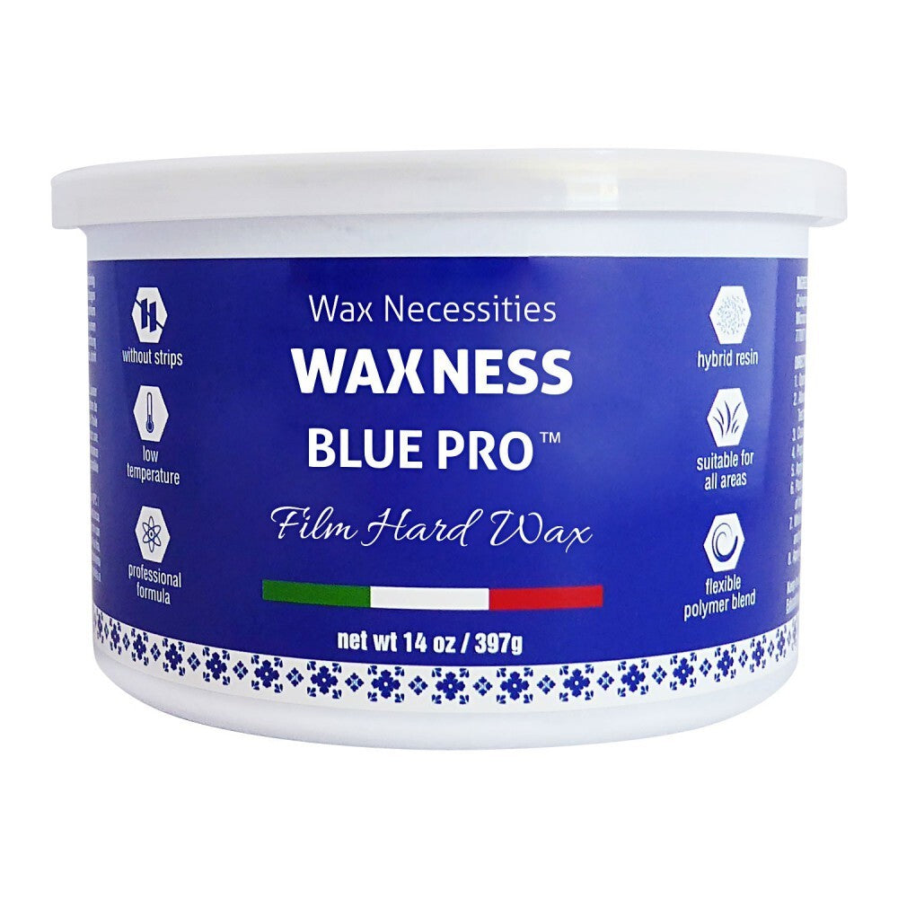 Hard Wax for Hair Removal - 14 oz Professional Blue Wax Tin