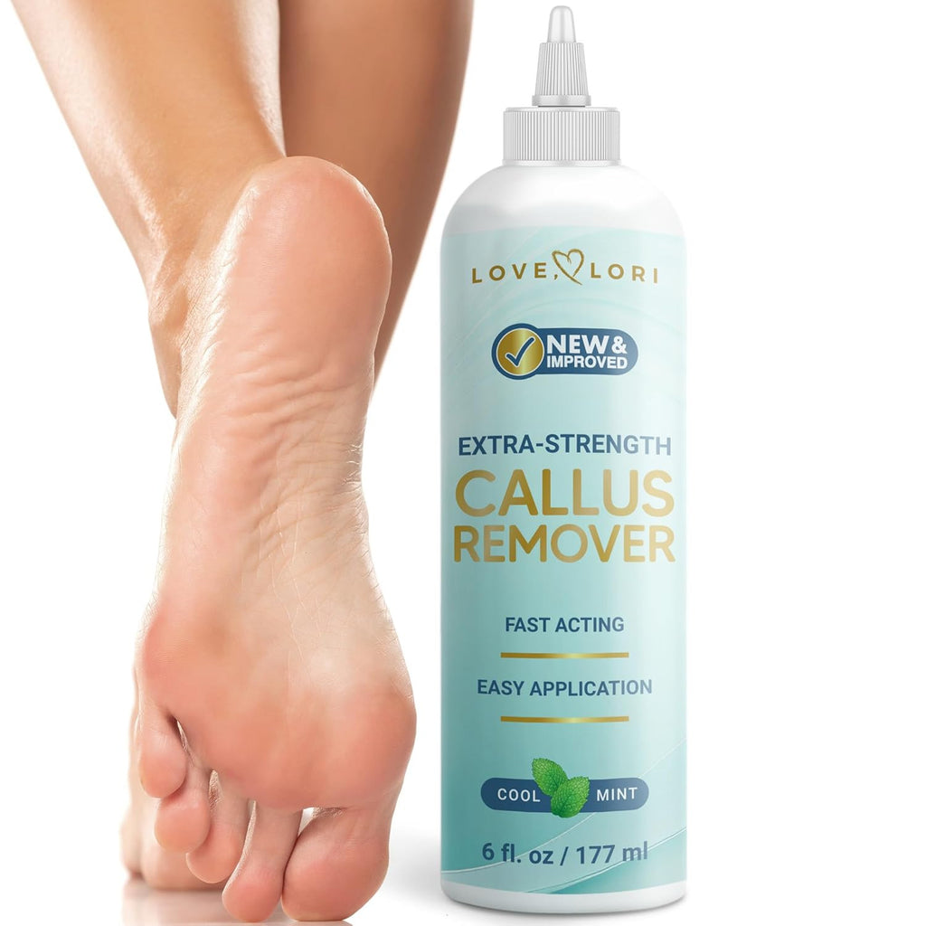 Extra Strength Foot Callus Remover Gel for Smooth Feet – 6Oz