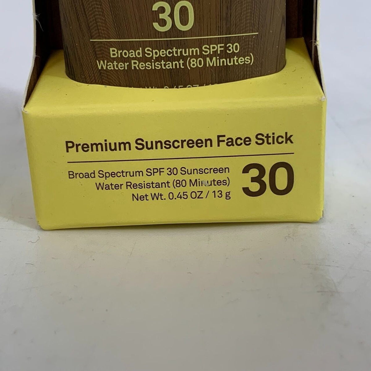 Kids Water-Resistant Sunblock Stick SPF 30 - 3 Pack, Clear Face Sunscreen