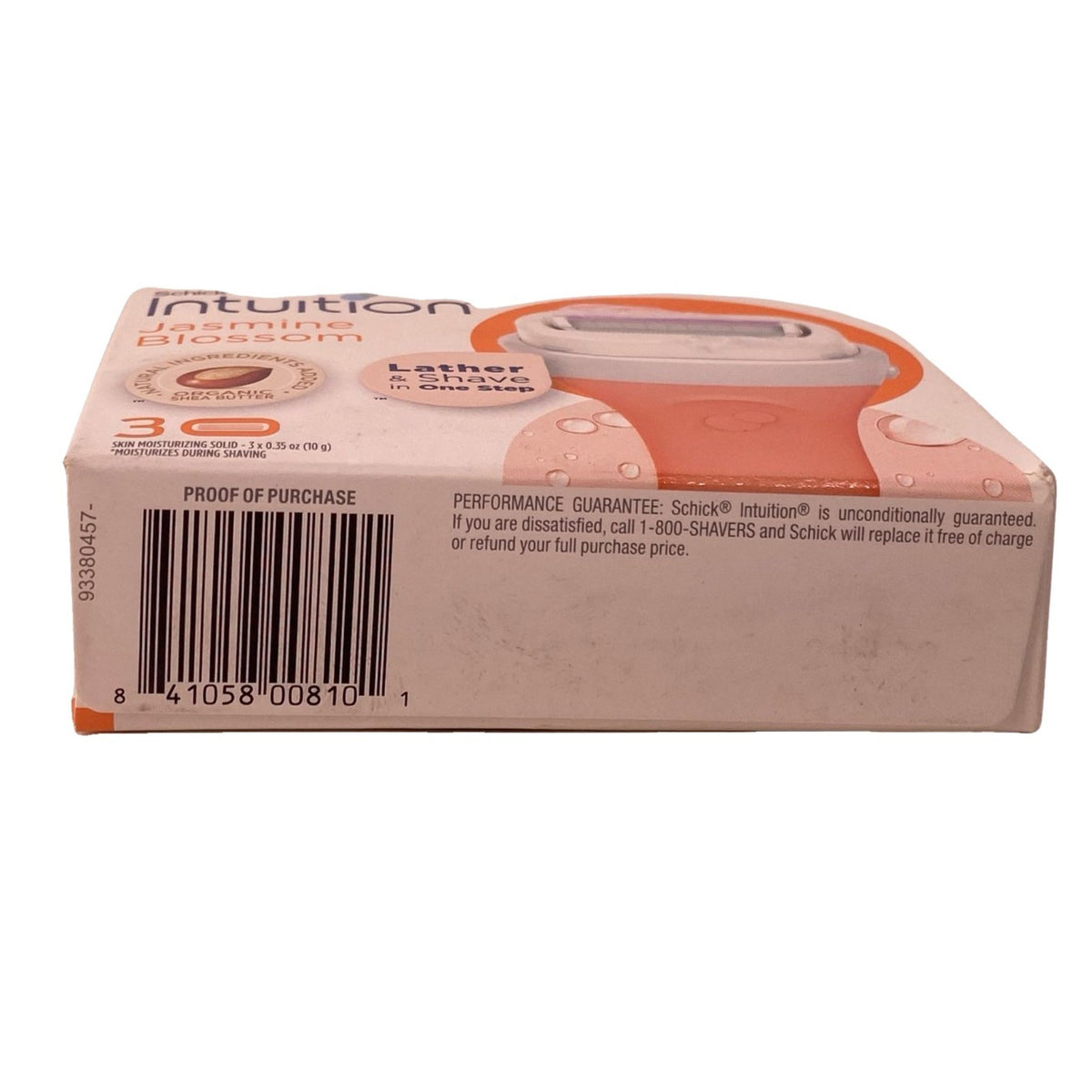Refill Cartridges for Shick Intuition Razor with Organic Shea Butter & Jasmine - Bulk 3 Pack