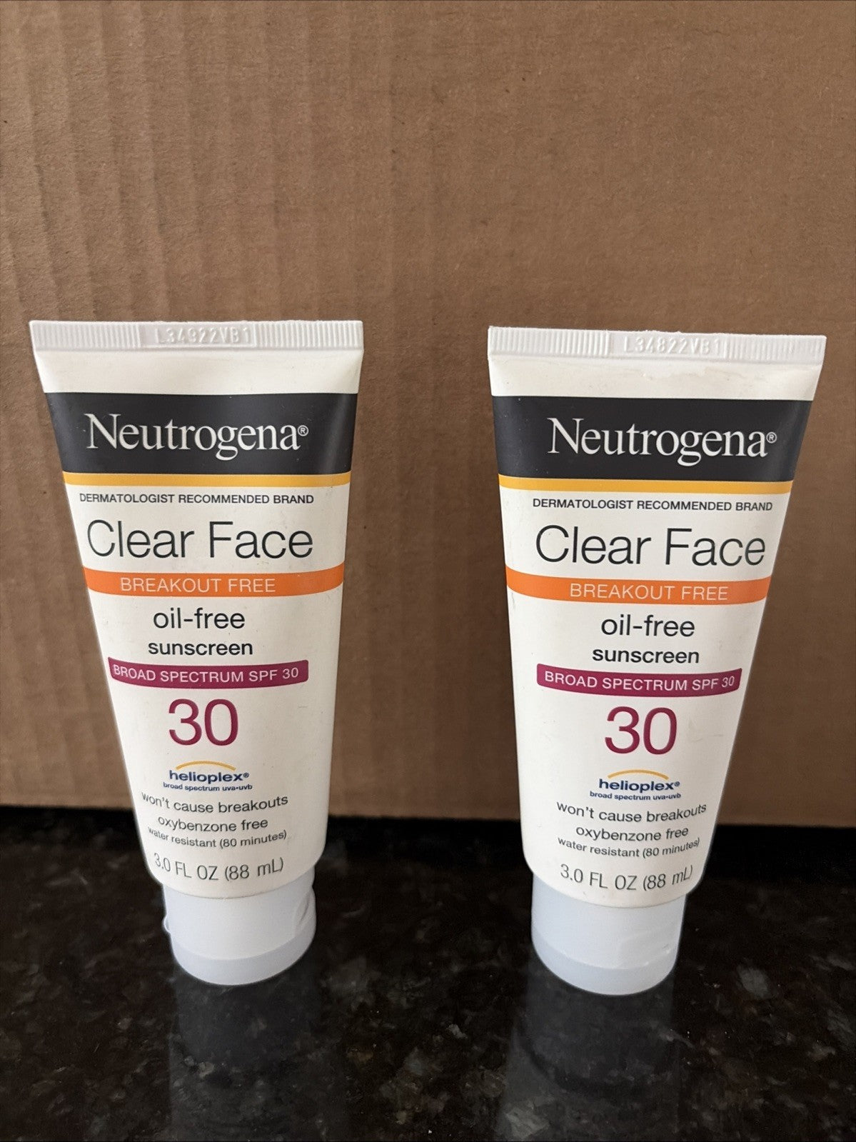 Oil-Free Sunscreen SPF 30 with Helioplex, 3 Oz, 2-Pack