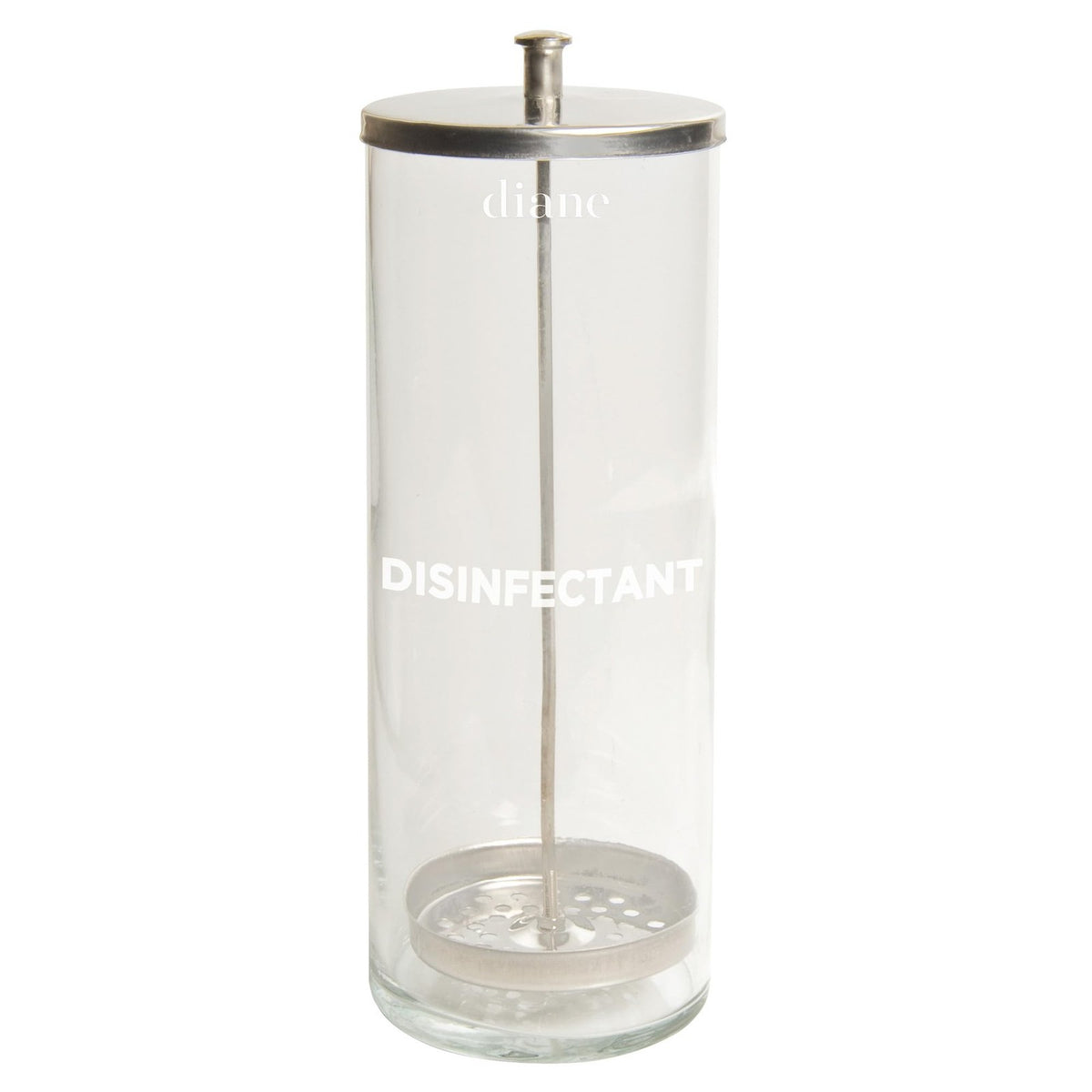 Glass Disinfectant Jar for Salon Sterilizing, 32 Ounces